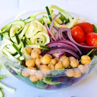 Lemony Zoodle Salad