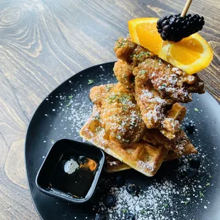 Chicken &amp; Waffles