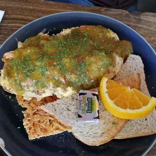 Spicy Pulled Pork Scramble