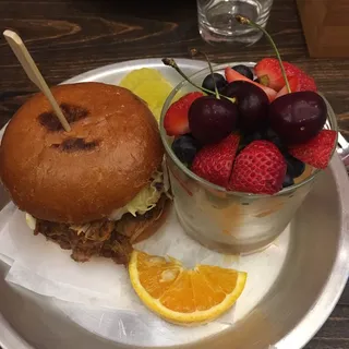 Spicy Pulled Pork Sandwich
