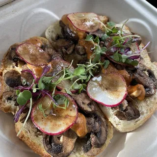Adaptogenic Mushroom Toast