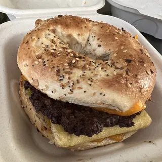 Steak & Eggs Bagel