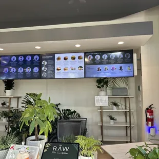 Store menu