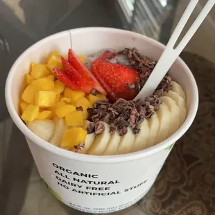 Custom Bowl - Acai base, chia pudding,