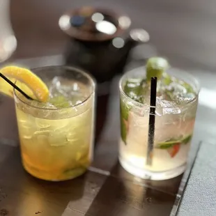 Whiskey Mash &amp; Berry-Ful cocktails