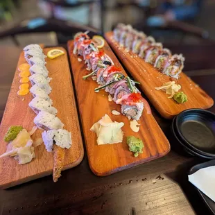 Sushi rolls were awesome!