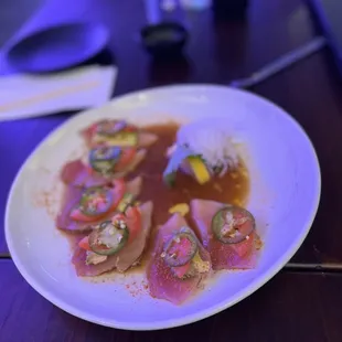 Albacore Carpaccio