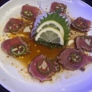 Spicy Sesame Seared Tuna Nigiri