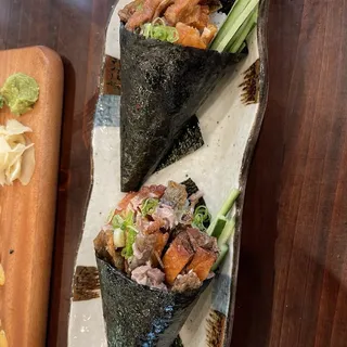 Salmon Skin Hand Roll