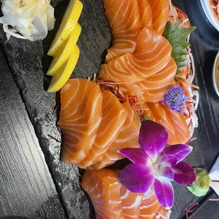 Salmon sashimi - 15 pieces