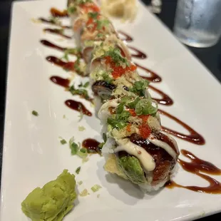 Crunchy Rainbow Roll