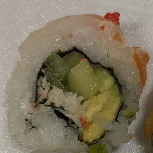 Snow Crab Rainbow Roll