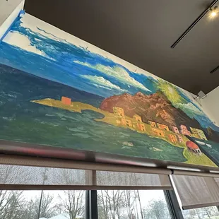 Paintings on the walls