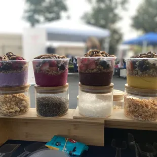 Ube, Pitaya, Açaí &amp; Mango