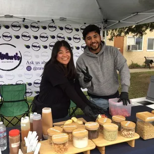 Rawbert's at an event