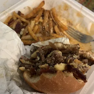 steak, food