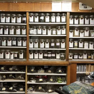 Their loose leaf tea collection