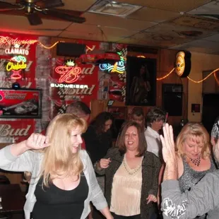 dancing the night away