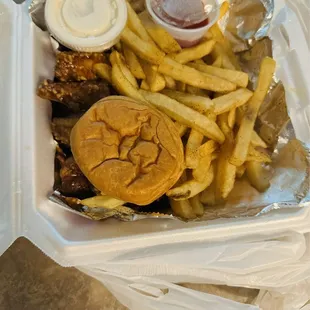 Honey bbq wings/ Parmesan garlic wings