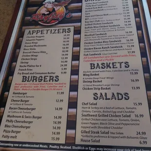 More menu