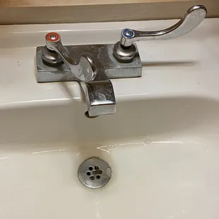 No hot water in bathrooms