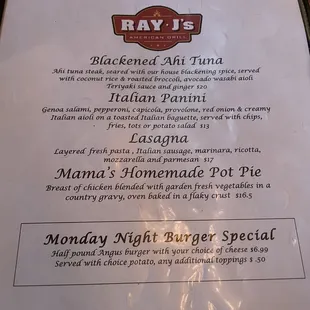 Specials 11/14/22