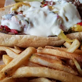 South Philly Cheesesteak Sandwich