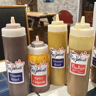 Various sauces