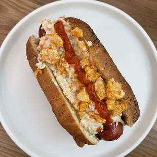 Smoked Wagyu dog