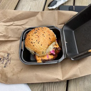 Jerk Chicken sandwich