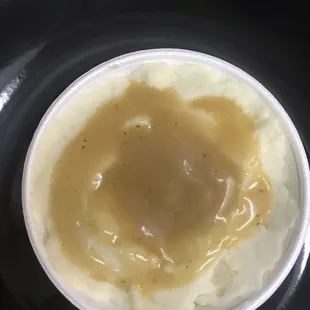 Mash Potatoes &amp; Gravy