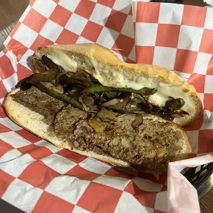 Philly cheesesteak