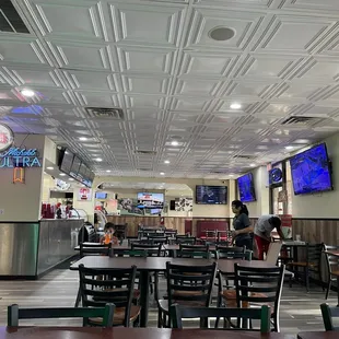 Dining room view