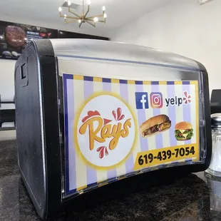 a sandwich on a toaster