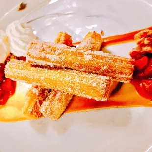 Strawberry Churros... soooo yuuuuummy!