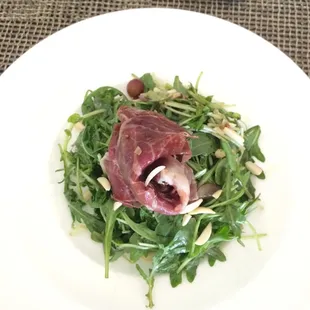 Iberico Ham Arugula Salad