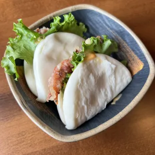 Soft shell crab bao