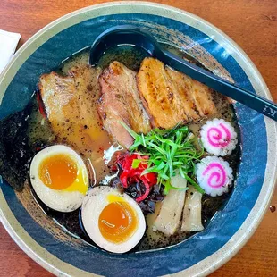 Black Garlic Ramen