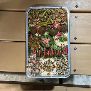 Vip platter for 2/pax with Chicken Kebab and Chicken Shawarma