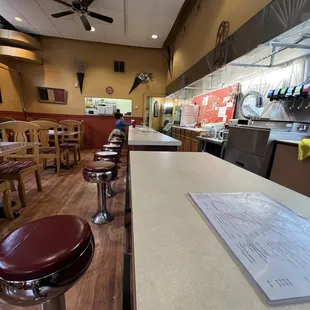 Bar area