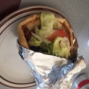 Lamb Gyro - 3.5/5 ! A decent Gyro for a super cheap price !