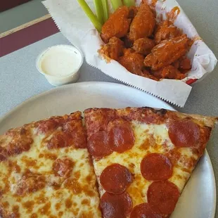 pizza, food