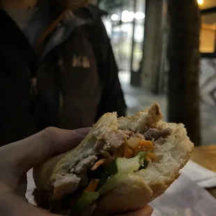 Grilled Chicken Sandwich (Banh Mi gA)