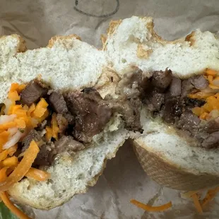 Grilled Pork Sandwich (Banh Mi Heo)