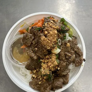 Grilled Beef Vermicelli (BUN BO NUONG)