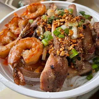 Grilled Shrimp Vermicelli ( BUN TOM NUONG)