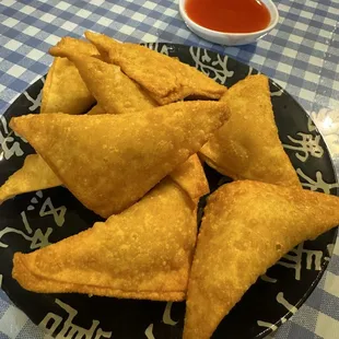9. Fried Crab Cheese Puff. Another favorite