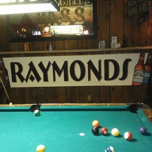 Raymond's Lounge open 7 days a week (except Christmas) Great Juke box, friendly crew, great drinks!!