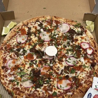 5. Carne Asada Pizza