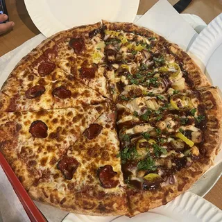 6. BBQ Chicken Pizza